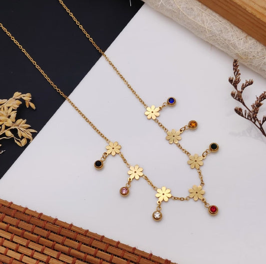 Flower Chain Pendant